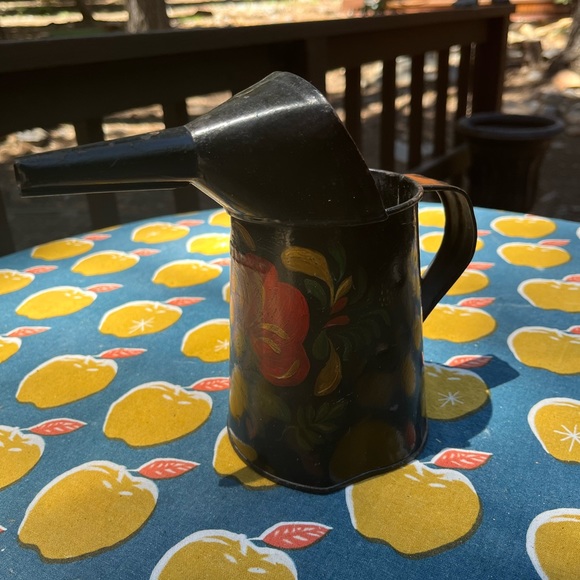 Vintage Folk Art Oil Can - Picture 8 of 10